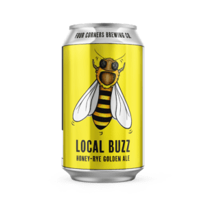 Our flagship brew is a crisp and delicious golden ale. A touch of honey gives the brew a sweet, floral aroma. A hint of rye malt delivers a clean and zesty finish. Refreshing taste is what the buzz is all about.