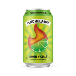 Four Corners Brewing Pinchelada! Limón y Chile Lager Can