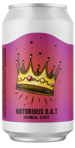 Four Corners Brewing Notorious O.A.T Oatmeal Stout Can