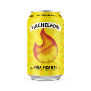 Four Corners Brewing Pinchelada Piña Picante Lager Can