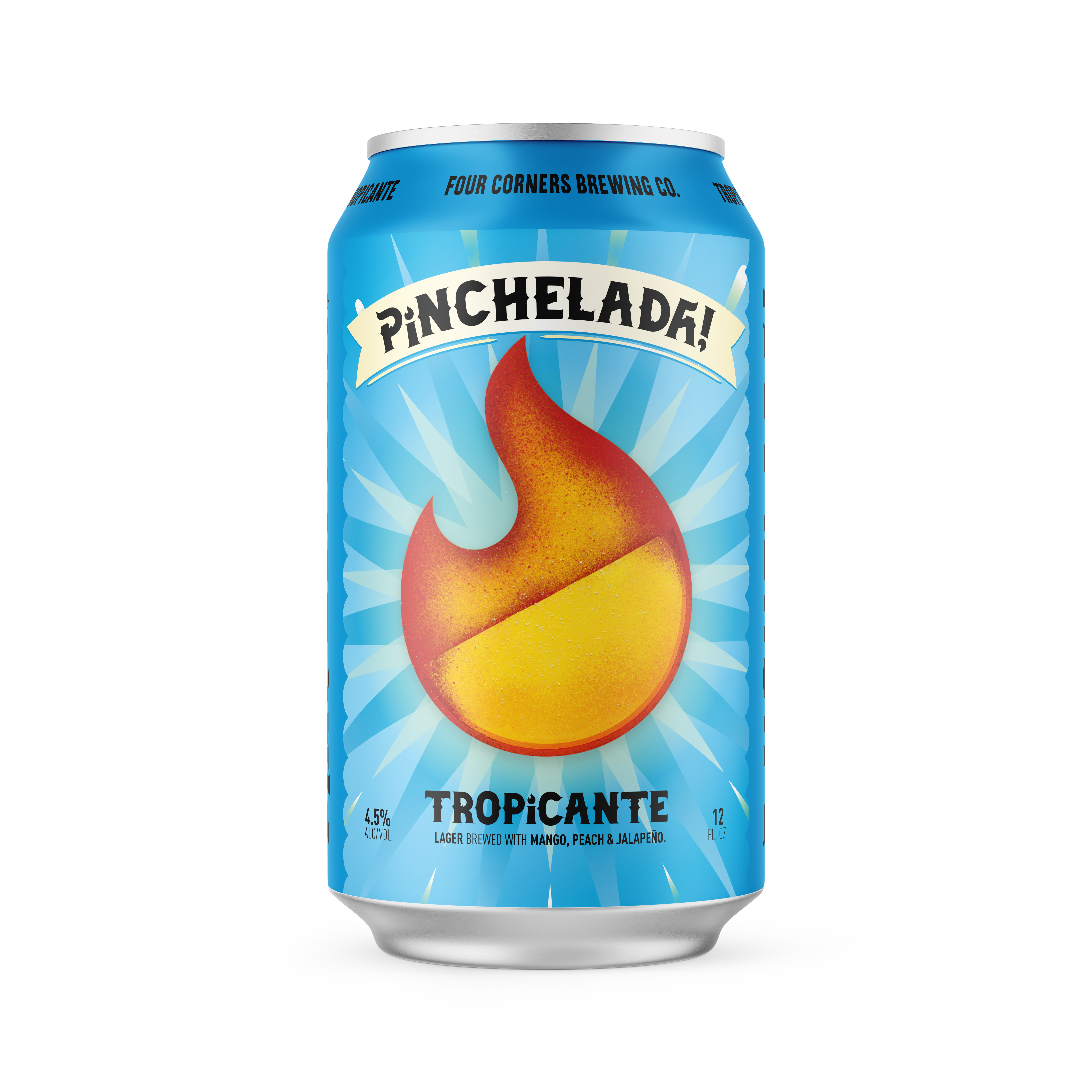 Dive into a blend of tropical flavors with this clean and crisp chelada. Balancing light malt, exotic fruit flavors, and a zesty finish, Tropicante delivers a refreshing burst of flavor with every sip!