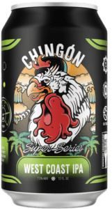Chingón West Coast IPA Beer Can by Four Corners Brewing