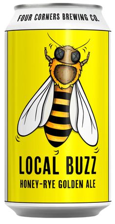 Our flagship brew is a crisp and delicious honey blonde. A touch of honey gives the brew a sweet, floral aroma. A hint of rye malt delivers a clean and zesty finish. Refreshing taste is what the buzz is all about.